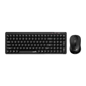 TECLADO - MOUSE GENIUS LUXEMATE Q8100 WIRELESS USB SP BLACK - Compra en Grelive