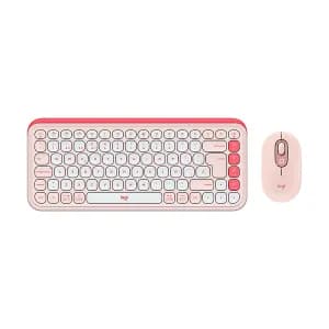 TECLADO LOGITECH BLUETOOH COMBO POP ICON INAL ROSE - Compra en Grelive