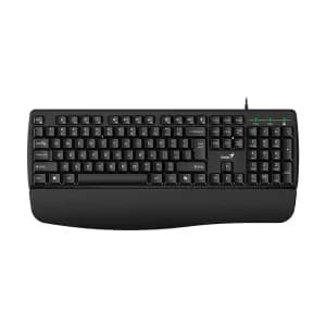 TECLADO GENIUS KB-123 PR AI WIRED USB NEGRO - Compra en Grelive
