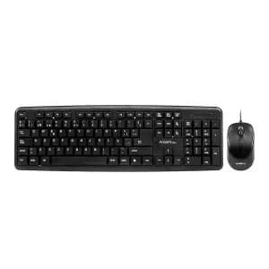 COMBO TECLADO-MOUSE ARGOM ARG-KB-7418 USB NEGRO - Compra en Grelive