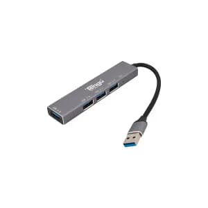 HUB Tengu T-304 USB 3.0 to 4Puertos USB 3.0 5Gbps Silver - Compra en Grelive