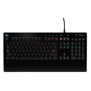 TECLADO LOGITECH GAMING G213 NEGRO RGB LIGHTSYNC USB RESISTENTE A SALPICADURAS - Compra en Grelive