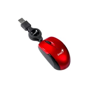 MOUSE GENIUS MICRO TRAVELLER V2 WIRED USB 1200 DPI RUBY - Compra en Grelive
