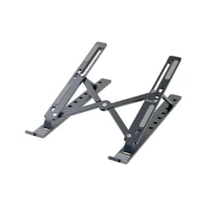 STAND Portable Notebook-Tablet-Mobile GENIUS M250 Aluminium 7Posiciones Iron Gray - Compra en Grelive