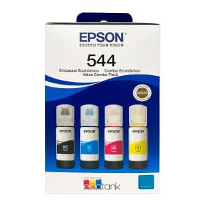KIT BOTELLAS EPSON T544 4 COLORES BLACK-CYAN-MAGENTA-YELLOW - Compra en Grelive