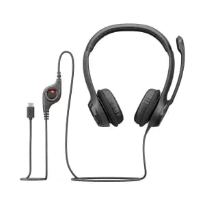 HEADSET LOGITECH H390 Wired USB-C On-Ear Stereo Headphones con Microfono Negro - Compra en Grelive