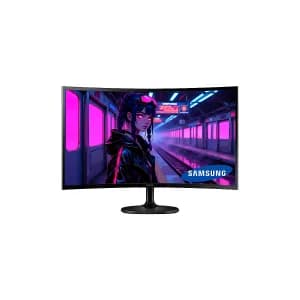 MONITOR SAMSUNG Gaming Essential S3 6GD 24Inch Curved Full-HD 100Hz 4GTG D-Sub HDMI Black - Compra en Grelive
