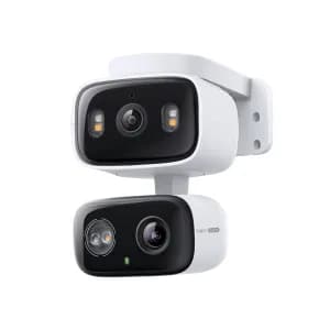 CAMARA TP-LINK TAPO C246D TIPO PT DOBLE LENTE INT-EXT 3MP VISI 360° VIS. NOCT. WI-FI BIDIRECIO 512GB - Compra en Grelive