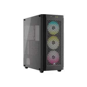 CASE CORSAIR ATX 480T RGB AIRFLOW TEMPERED GLAS 1TYPE-A 2USB3.2 3VENT.-RGB BLACK - Compra en Grelive