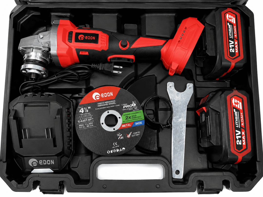 EDON AMOLADORA INALAMBRICA 240V - Compra en Grelive