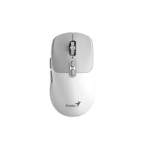 MOUSE GENIUS NX-8080S BT AI COPILOT DUAL WIRELESS SILENT 7-BOT WHITE-GRAY - Compra en Grelive