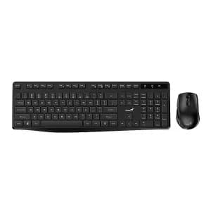 TECLADO GENIUS KM-8206S - MOUSE OPT. WIRELESS SILENCE USB 2.4Hz NEGRO SP - Compra en Grelive