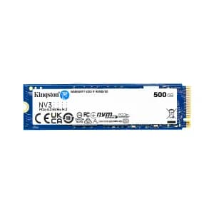 SSD KINGSTON 500GB M.2 2280 SNV3S-500G PCIe 4.0 x 4 NVMe 5000-3000MB-s NAND 3D - Compra en Grelive