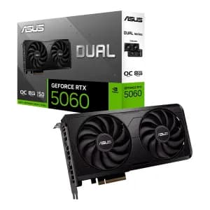 VIDEO ASUS Dual Geforce RTX-5060 EVO OC 8GB GDDR7 128BIT HDMI 3DP 2Vent PCIe 5.0 - Compra en Grelive