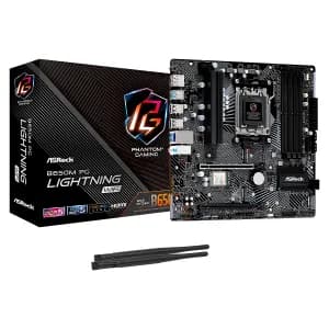 MBO ASROCK B650M PG LIGHTNING AM5 RYZEN 7000 4DDR5 PCIE4.0 HDMI DP 2M.2 8USB3.2 mATX - Compra en Grelive