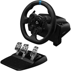 VOLANTE DRIVING LOGITECH G923 NEGRO PS4-PC SIMUL. INMERSIVA-PED. AJUST. NEGRO - Compra en Grelive