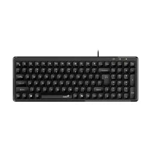 TECLADO GENIUS LUXEMATE 120 AI COPILOT USB MULTIMEDIA SP BLACK - Compra en Grelive