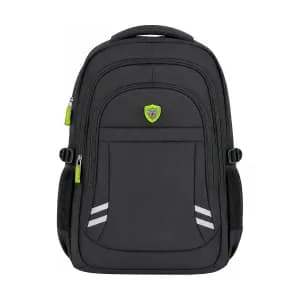 MOCHILA NOTEBOOK XINWEIAO NYLON 15.6INC. NEGRA CON LOGO VERDE - Compra en Grelive