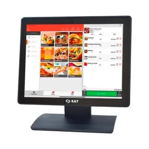 MONITOR SAT 15INC. 10-Point-Touch 1024X768 VGA-HDMI USB NEGRO - Compra en Grelive