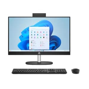 COP. HP AIO 24-cr0253la AMD Ryzen 5 8GB 512GB-M.2 23.8IInch-FHD HDMI USB-C 2USB-A-FreeDos BLACK - Compra en Grelive