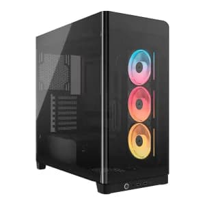 CASE CORSAIR ATX 4500X LX-R RGB iCUE LINK Panoramic Glass 2USB3.2 HD-Audio Mid-Tower Black - Compra en Grelive