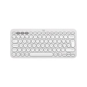 Teclado LOGITECH PEBBLE KEYS 2 K380S Wireless SP Blanco - Compra en Grelive