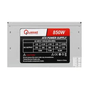 Fuente De Poder Quasad Atx-850w 250w 24 - 4 Pin 2xsata 8cm Fan Ac Input 240-100v - Compra en Grelive