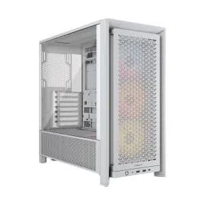 CASE CORSAIR FRAME 4000D RS ARGB Modular Mid-Tower Tempered Glass USB-C 2USB-A Blanco - Compra en Grelive