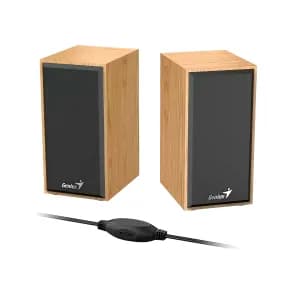 PARLANTES GENIUS SP-HF180 WOOD USB - Compra en Grelive