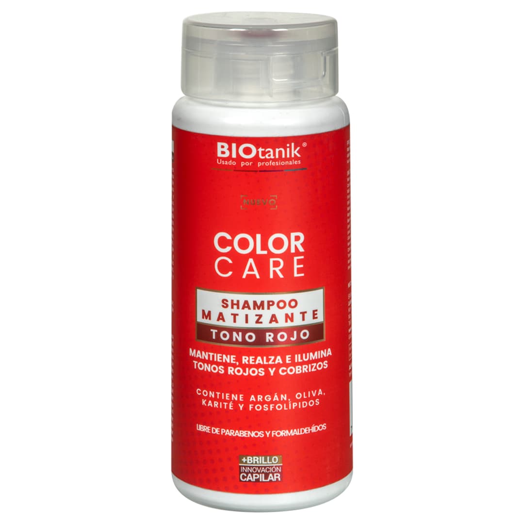 Shampoo Biotanik Color Care Matizante Tono Rojo - Compra en Grelive