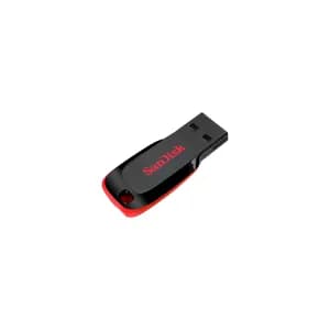 FLASH MEMORY SANDISK 16GB Cruzer Blade USB-A 2.0 Black-Red - Compra en Grelive