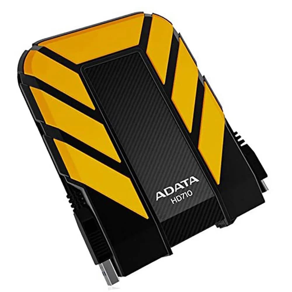 DISCO DURO EXTERNO ADATA 2TB HD710 USB 3.0 ANTISHOCK WATERRESIST AMARILLO - Compra en Grelive