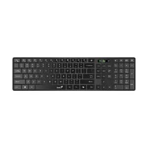 Teclado Genius Dual Wireless-BT SlimStar 7250BT AI Copilot Multimedia SP Black - Compra en Grelive