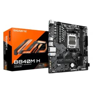 MBO Gigabyte B840MH AMD5 Ryzen 9000 DDR5-8200 HDMI DP PCIe 4.0 4X16 PCIe 3.0 x1 4SATA 4USB3.2 Micro - Compra en Grelive