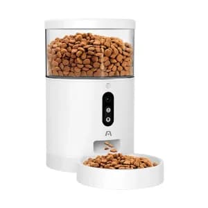 COMEDOR INTELIGENTE ARGOM PARA MASCOTAS FURCONNECT 71 4Lts. Camara 4MP BT WF BLANCO - Compra en Grelive