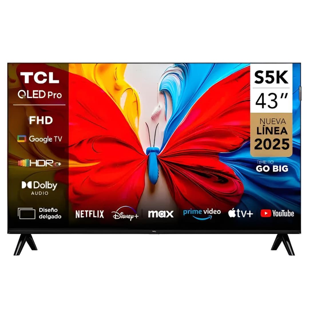 Televisor Tcl 43S5K QLED | GOOGLE TV | 4K - Compra en Grelive