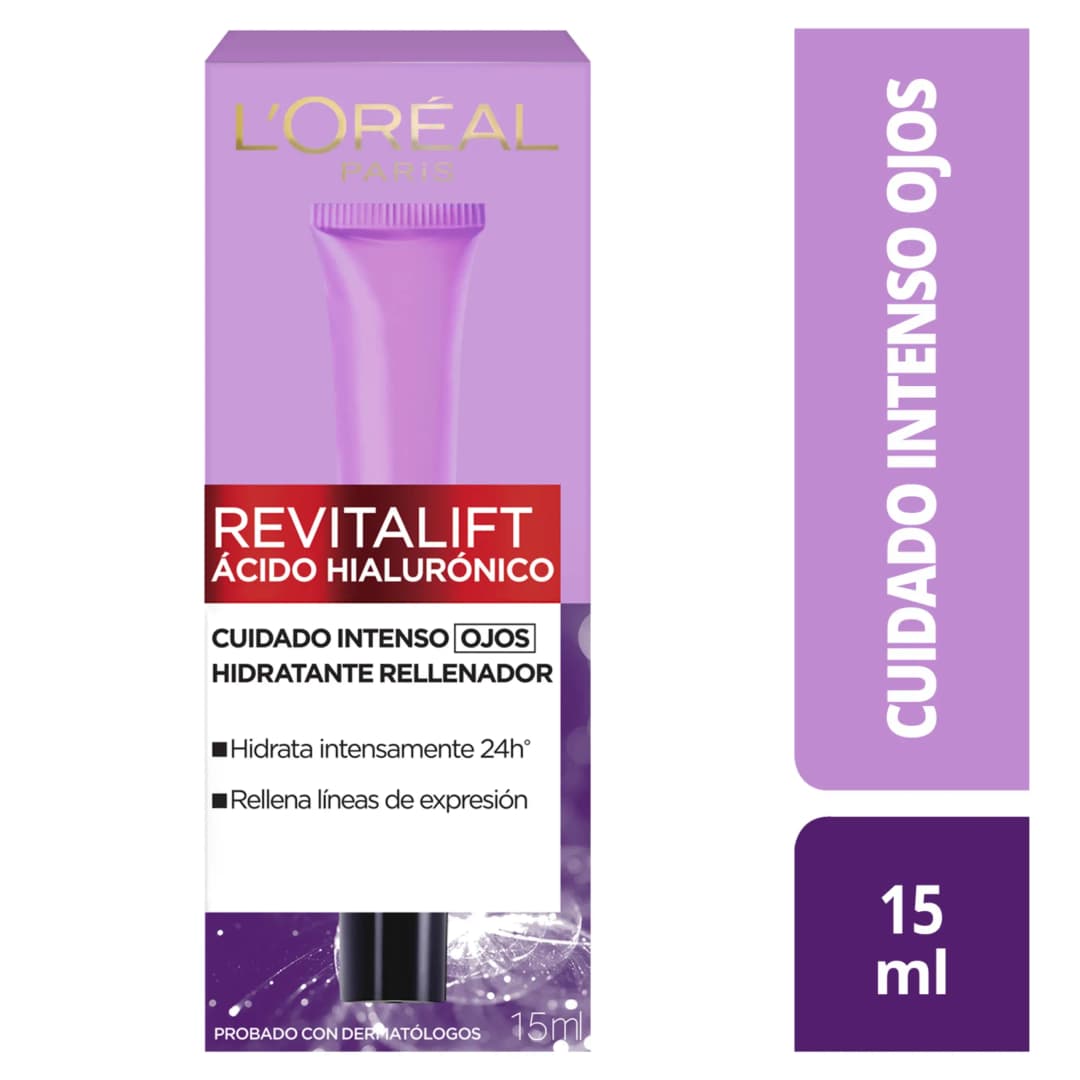 Crema para ojos ácido hialurónico - REVITALIFT LOREAL - Compra en Grelive