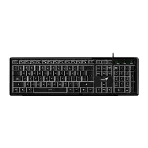 TECLADO GENIUS SlimStar 820 Illuminated Slim USB with AI Copilot Key Sleek Responsive and Smart - Compra en Grelive