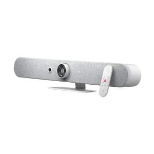 Camara Logitech Rally Bar Mini Blanco Salas Pequeñas-ia-4x-6 Mics-3 Altavoces - Compra en Grelive
