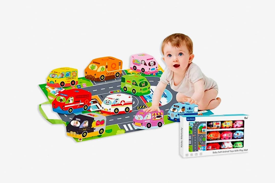 Alfombra Pista con Carritos Didácticos - Compra en Grelive